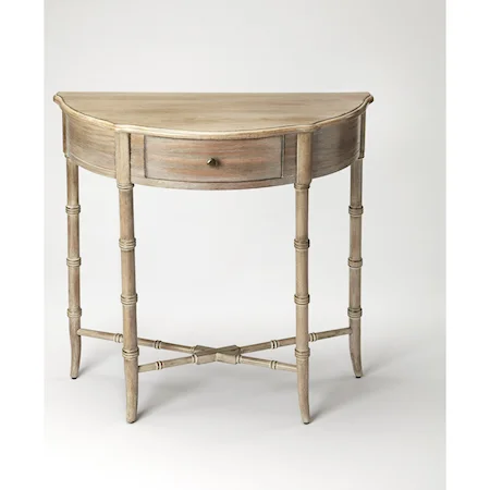 Skilling Demilune Console Table